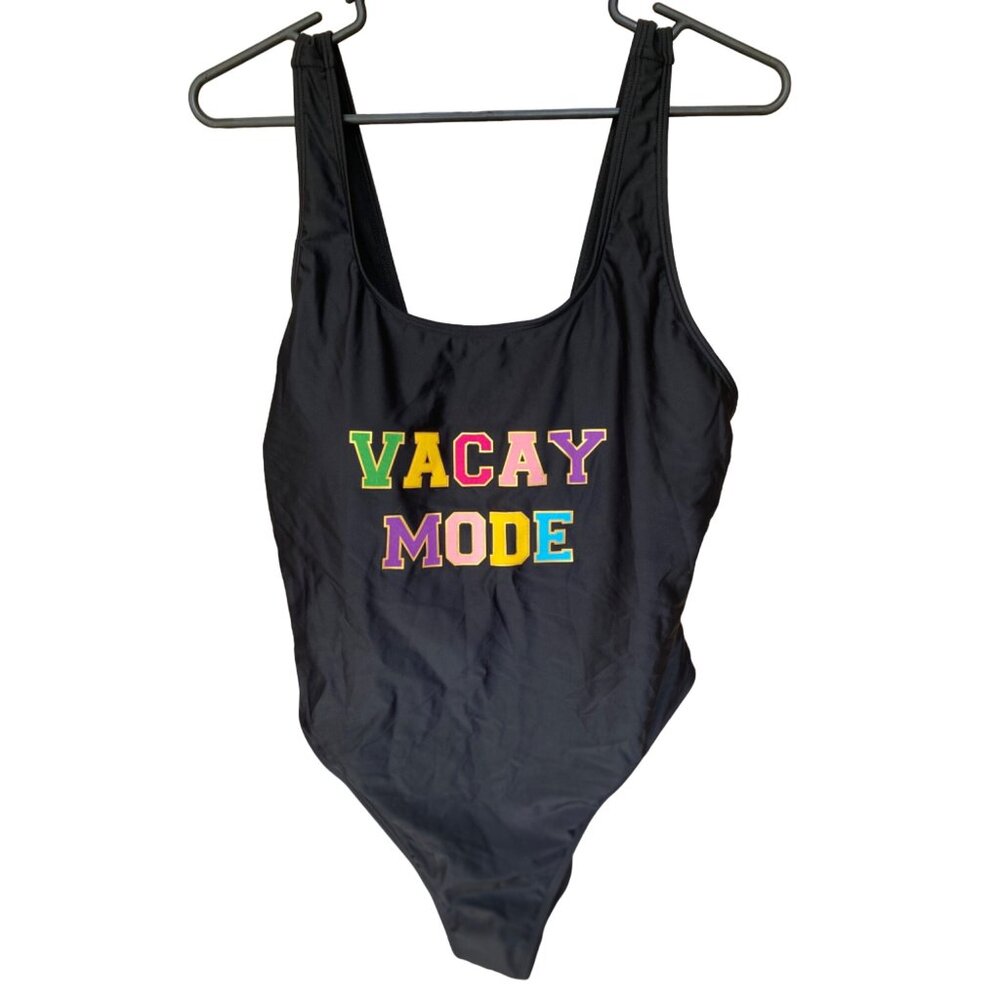 Jess-Lea Vacay Mode One Piece  XL Black Swimsuit